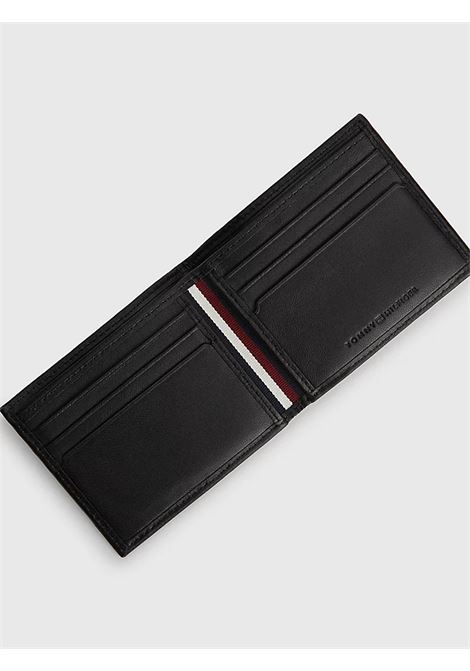 portafoglio piccolo in pelle TOMMY HILFIGER | AM0AM10606BDS